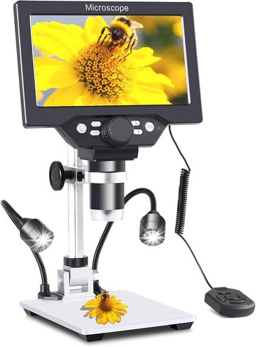 Koolertron 7" LCD Digital Microscope, 1080P USB Camera, 32GB in Kuwait