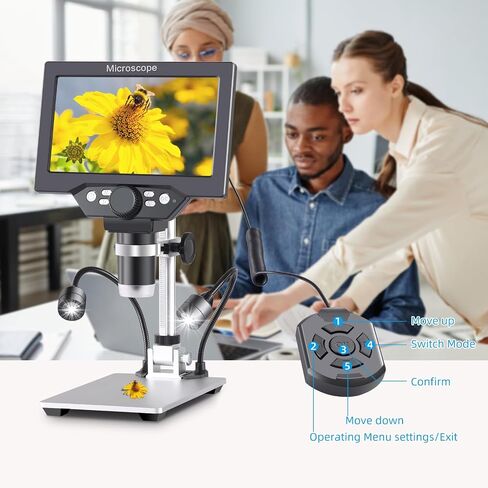 Koolertron 7" LCD Digital Microscope, 1080P USB Camera, 32GB in Kuwait