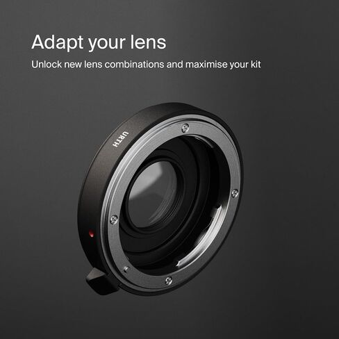 Urth Lens Mount Adapter (Manual): Compatible with Pentax K Lens to Nikon F Camera Body (with Optical Glass) in Saudi Arabia