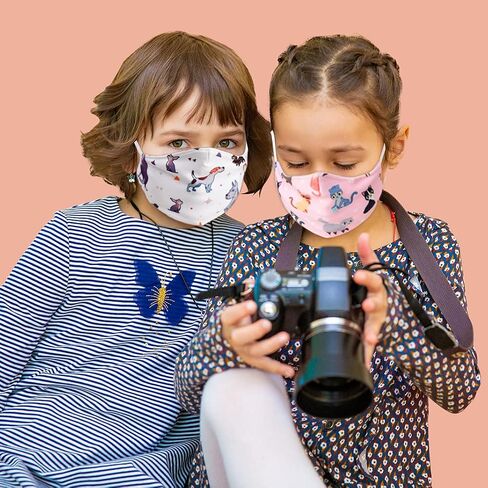 6Pack Kids Face Mask Reusable, Breathable Face Mask for Boys Girls, Adjustable Children Face Mask in Saudi Arabia