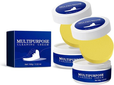 2024 New Multipurpose Cleaning Cream, Multi-Functional Cleaning and Removal Cream With Sponge in Saudi Arabia