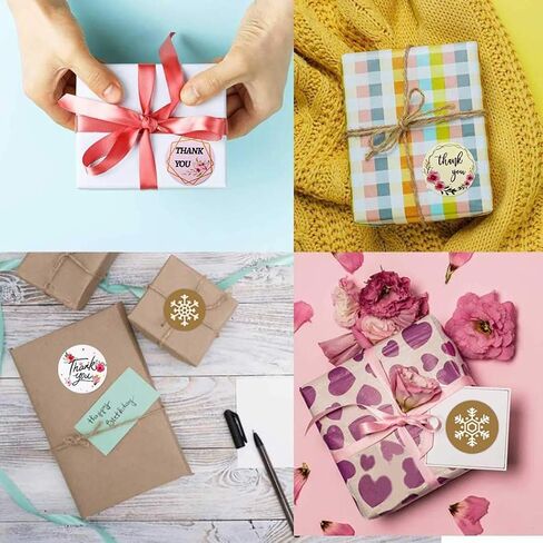 Floral Stickers Stickers 1'' 25mm Adhesive Labels,1000pcs Decorative Envelope Seal Stickers for Gifts, Wedding,Birthday, Party,Packaging for Small Business (A-36) in Saudi Arabia