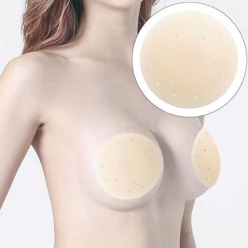 حمالة صدر لاصقة من السيليكون غير مرئية للنساء والفتيات فستان زفاف بدون حمالات بدون ظهر in Kuwait