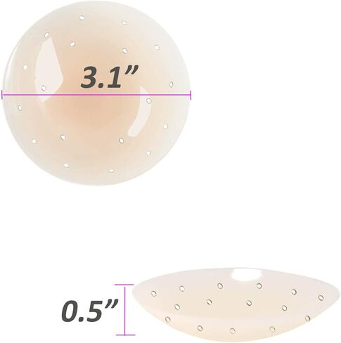 حمالة صدر لاصقة من السيليكون غير مرئية للنساء والفتيات فستان زفاف بدون حمالات بدون ظهر in Kuwait