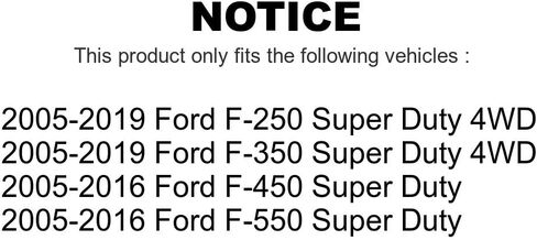 الجبهة في المسار بار تعليق الكرة المشتركة TOR-K500262 لفورد F-250 سوبر ديوتي F-350 F-450 F-550 in Saudi Arabia