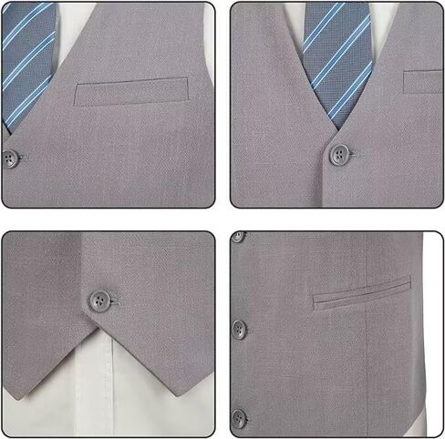 Men Suit Vest Linen Beige Beach Wedding Waistcoat Summer Casual Vest For Men Groomsmen Dress Vest in Saudi Arabia