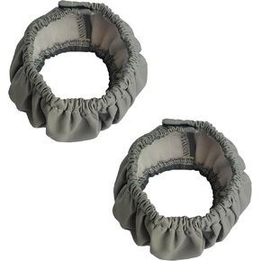 قطعتان من أغطية إطارات الكراسي المتحركة للعجلة الأمامية مقاس 8 بوصات لحماية سجاد الأرضيات، ونعال الكراسي المتحركة المقاومة للاهتراء وغير القابلة للانزلاق مقاس 8 بوصات، وأغطية إطارات الكراسي المتحركة in Kuwait