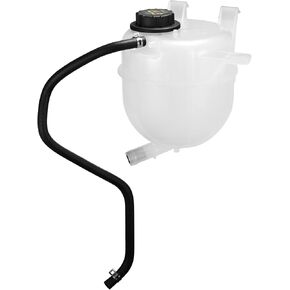 BDFHYK Engine Coolant Expansion Reservoir Overflow Tank Compatible with E-150 E-250 E-350 E-450 E-550 Econoline Super Duty Club Wagon F-53 Motorhome Chassis Replace 603-029 FRT1511C FRT1536C