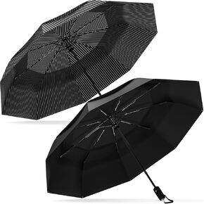 Repel Umbrella The Original Portable Travel Umbrella - Umbrellas for Rain Windproof, Strong Compact Umbrella for Wind and Rain - Perfect For On-the-Go, Car Umbrella, Backpack Umbrella