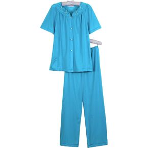 Shadowline Women's Petals Short Sleeve Pajama
