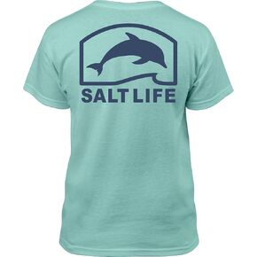 Salt Life Unisex-Child Pro Salt Dolphin Youth Short Sleeve Tee