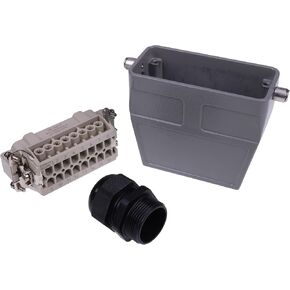 JEENDA Connector Assembly 107820 Male 16-Pin Compatible with Skyjack Scissor Lift SJIII 3215 SJIII 3219 SJIII 3220 SJIII 3226 SJIII 4620 SJIII 4626 SJIII 4632
