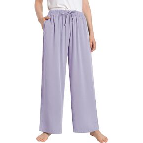 Latuza Women's Petite Lounge Pants Wide Leg Loose Fit