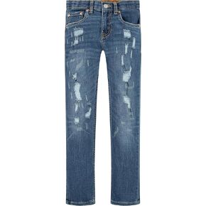 Levi's Boys' 510 Skinny Fit Destructed Jeans