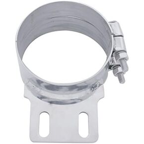 United Pacific 10319 5" Stainless Steel Butt Joint Exhaust clamp - Straight Bracket