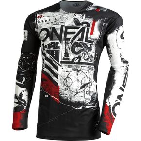 O'Neal Mayhem Scarz Jersey, Black/White LG