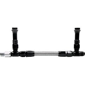 Allstar Performance Fuel Line Kit 9-5/16in Std Holley Black