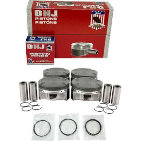 DNJ PRK193 Piston and Ring Kit For 2011-2016 Hyundai Kia Elantra Elantra Coupe Elantra GT Forte 1.8L L4 DOHC 16V Naturally Aspirated