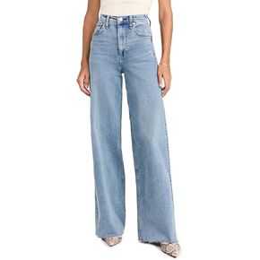rag & bone Women's Flexi Sofie High Rise Full Length Wide Jeans