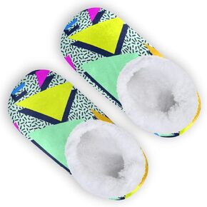 Christmas Boys Girls House Slippers Kids toddler Home Shoes Winter Indoor shoes XS