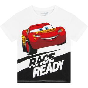 Disney Tshirt | Lightning McQueen Shirt for Boys | Cotton Boys T-Shirts for Summer | Official Cars Merchandise