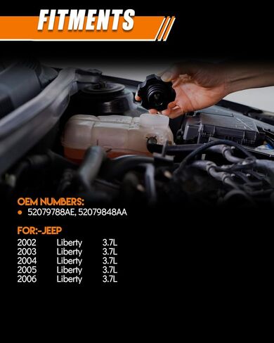 52079788AE خزان خزان سائل التبريد Liberty لـ: -Jeep Liberty 2002 2003 2004 2005 2006 3.7L، خزان خزان استرداد تدفق المحرك من أجل Liberty 2002-2006 3.7L، 52079848AA (مع مستشعر وأنابيب) in Kuwait