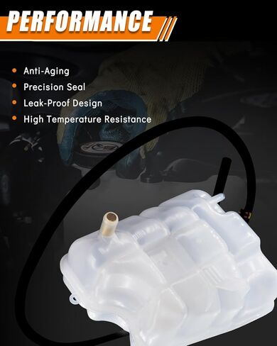 52079788AE خزان خزان سائل التبريد Liberty لـ: -Jeep Liberty 2002 2003 2004 2005 2006 3.7L، خزان خزان استرداد تدفق المحرك من أجل Liberty 2002-2006 3.7L، 52079848AA (مع مستشعر وأنابيب) in Kuwait