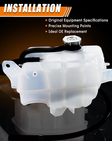 52079788AE خزان خزان سائل التبريد Liberty لـ: -Jeep Liberty 2002 2003 2004 2005 2006 3.7L، خزان خزان استرداد تدفق المحرك من أجل Liberty 2002-2006 3.7L، 52079848AA (مع مستشعر وأنابيب) in Kuwait