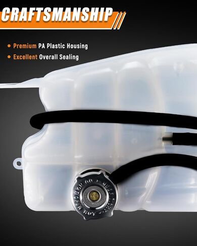 52079788AE خزان خزان سائل التبريد Liberty لـ: -Jeep Liberty 2002 2003 2004 2005 2006 3.7L، خزان خزان استرداد تدفق المحرك من أجل Liberty 2002-2006 3.7L، 52079848AA (مع مستشعر وأنابيب) in Kuwait