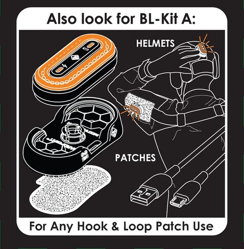 HAZARD 4 Beacon Light Kit-B: قلب LED، غطاء صندوق الأمتعة، SG1، 2 براغي/قوابس، 2 صواميل/قوابس، كابل شحن in Saudi Arabia