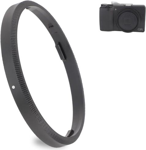 حلقة محول مرشح العدسة Haoge LAR-GR3X لكاميرا RICOH GR3X/GRIIIX الرقمية المدمجة لعدسة التحويل الواسعة GT-2 GW4 تحل محل GA-2 in Kuwait