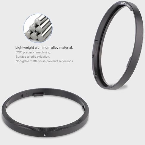 حلقة محول مرشح العدسة Haoge LAR-GR3X لكاميرا RICOH GR3X/GRIIIX الرقمية المدمجة لعدسة التحويل الواسعة GT-2 GW4 تحل محل GA-2 in Kuwait
