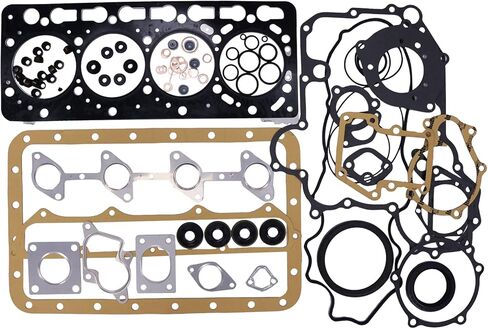مجموعة حشيات المحرك البديلة من FridayParts متوافقة مع Kubota V3300 V3300-DI V3300T (الحقن المباشر/DI مع 16 صمامًا) in Saudi Arabia
