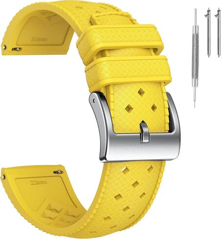 Bands for Omega Swatch Watch,Fluororubber Strap Compatible with Omega x Swatch MoonSwatch 20mm Watch,Quick Release Waterproof Replacement Strap for Swatch Omega Men Women in Saudi Arabia