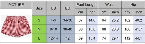 Y2k Womens Ruffle Boxer Shorts Plaid Gingham Print Lounge Pajama Shorts Cute Striped Checkered Pj Bottoms Sleep in Saudi Arabia