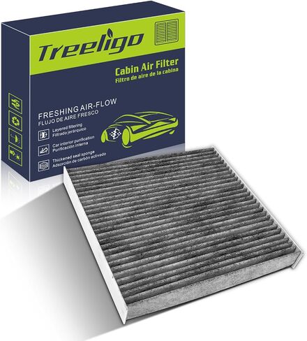 Cabin Air Filter- Coconut Shell Activated Carbon Replacement for Car Passenger CP134 CF10134 -Applicable for Honda Civic CR-V Odyssey Passport and Acura CSX ILX MDX RDX TLX RLX,more+ in Kuwait