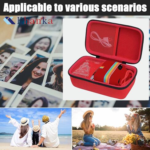 khanka Hard Travel Case Replacement for Polaroid Go (9035/9071/9070) / Polaroid Go Generation 2 - Mini Instant Film Camera(9147/9096/9098/9097), Case Only. in Saudi Arabia