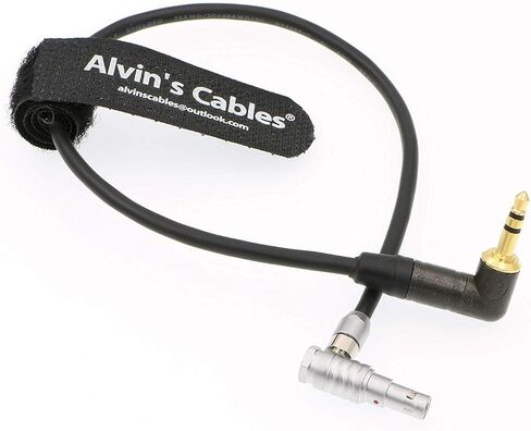 كابلات ألفين 5 دبوس الزاوية اليمنى ذكر إلى الزاوية اليمنى 3.5 مم TRS كابل الصوت لكاميرا Z CAM E2 in Kuwait