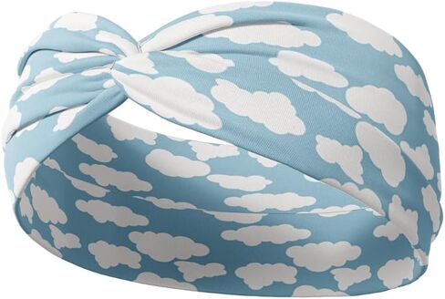 Soft Non-Slip Stretchy Headbands for Women - Buttery & comfortable, Wide Knot, Workout Hairband, Sweat Absorbent Colors, No Headache Fit, Sports Band, Runner, Nurses Headband, Hair styling accessories in Saudi Arabia