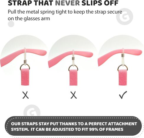 Kids Sports Glasses Strap Kids Eyeglasses Straps Adjustable - 3 Pack Eyeglass Strap for Kids Glasses Sports Strap in Kuwait