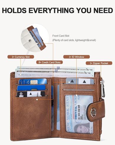 BOSTANTEN Quilted Crossbody Bags for Women ＆ Small Wallet for Women Leather RFID Blocking Card Holder in Kuwait