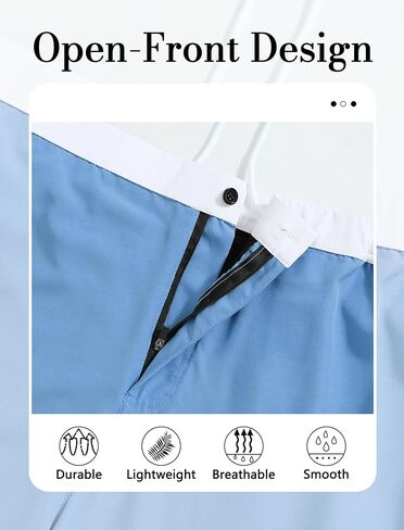 SILKWORLD 2 in 1 Mens Board Shorts Quick Dry Swimming Shorts Suits with Compression Liner in Saudi Arabia