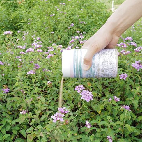 Set of 2 40 lbs Small ECO Scattering Tube Urn for Human Ashes, Biodegradable Decorative Spreading Cremation Urn for Adult Male Female Pet Dog Cat Ashes, Including ECO Artificial Flowers(Beach Sunset) in Saudi Arabia