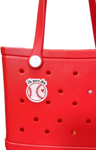 Charms for Bogg Bag Accessories Baseball Mom,Decor For Bogg Bag Charms Rubber Toe Beach Bag Accessories,Gifts For Mom Women in Saudi Arabia