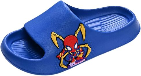 Kid Slippers,Cute Cartoon Open-Toe Sandals,Non-Slip Shower Slippers,Boys and Girls Sandals,Beach Pool Shoes in Saudi Arabia