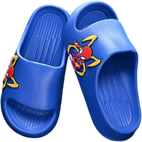 Kid Slippers,Cute Cartoon Open-Toe Sandals,Non-Slip Shower Slippers,Boys and Girls Sandals,Beach Pool Shoes in Saudi Arabia