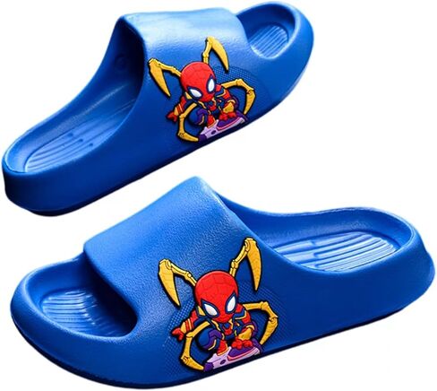 Kid Slippers,Cute Cartoon Open-Toe Sandals,Non-Slip Shower Slippers,Boys and Girls Sandals,Beach Pool Shoes in Saudi Arabia