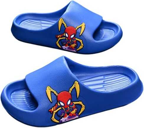 Kid Slippers,Cute Cartoon Open-Toe Sandals,Non-Slip Shower Slippers,Boys and Girls Sandals,Beach Pool Shoes in Saudi Arabia