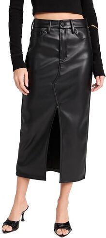 Good American Women's Slit Front Midi Skirt in Saudi Arabia