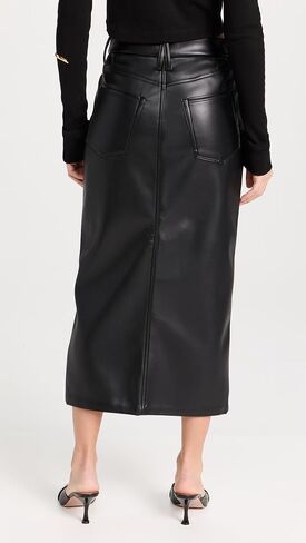 Good American Women's Slit Front Midi Skirt in Saudi Arabia